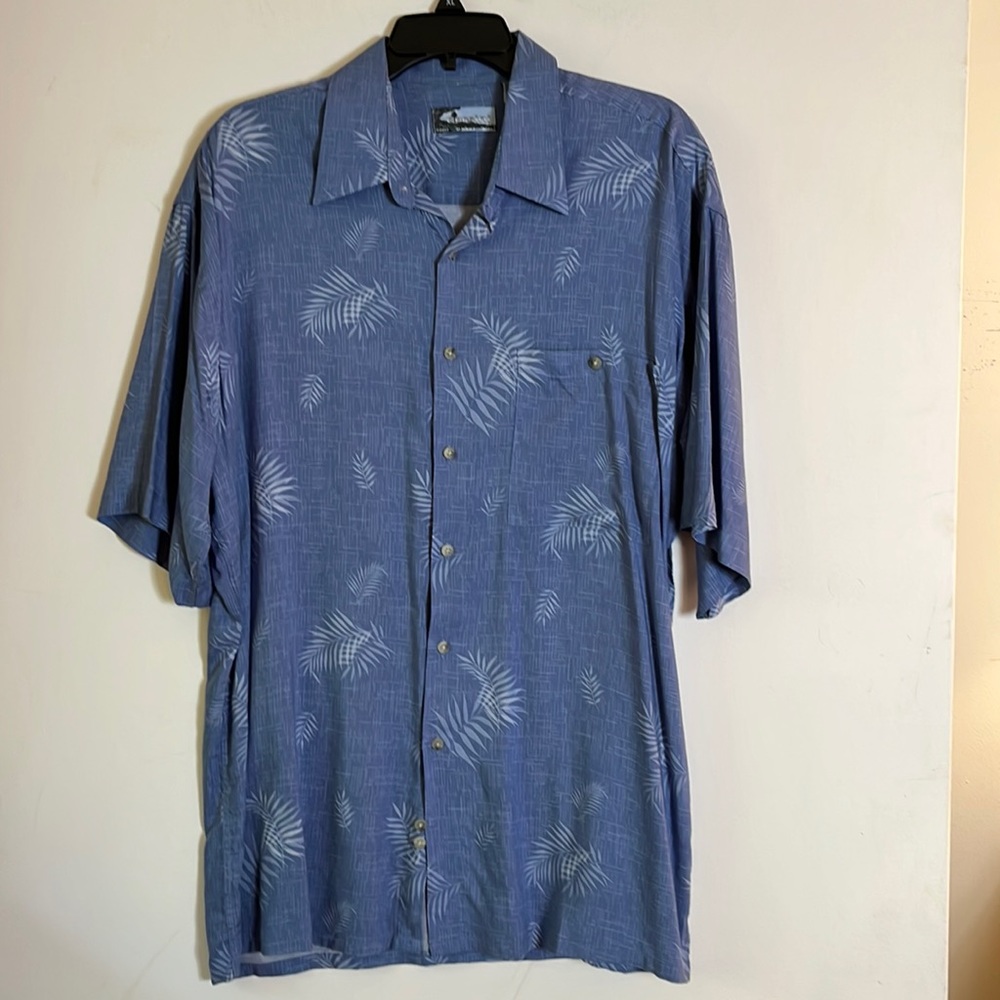 Men’s Corsini Capri St Tropez Ibiza 100% Rayon Button Down Short Sleeve Shirt SL